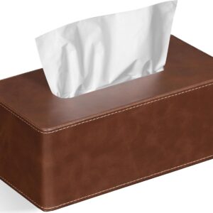Leather Tissue Box