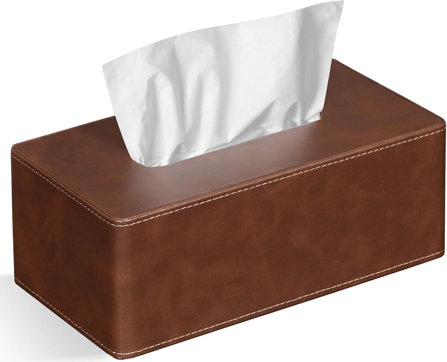 Leather Tissue Box