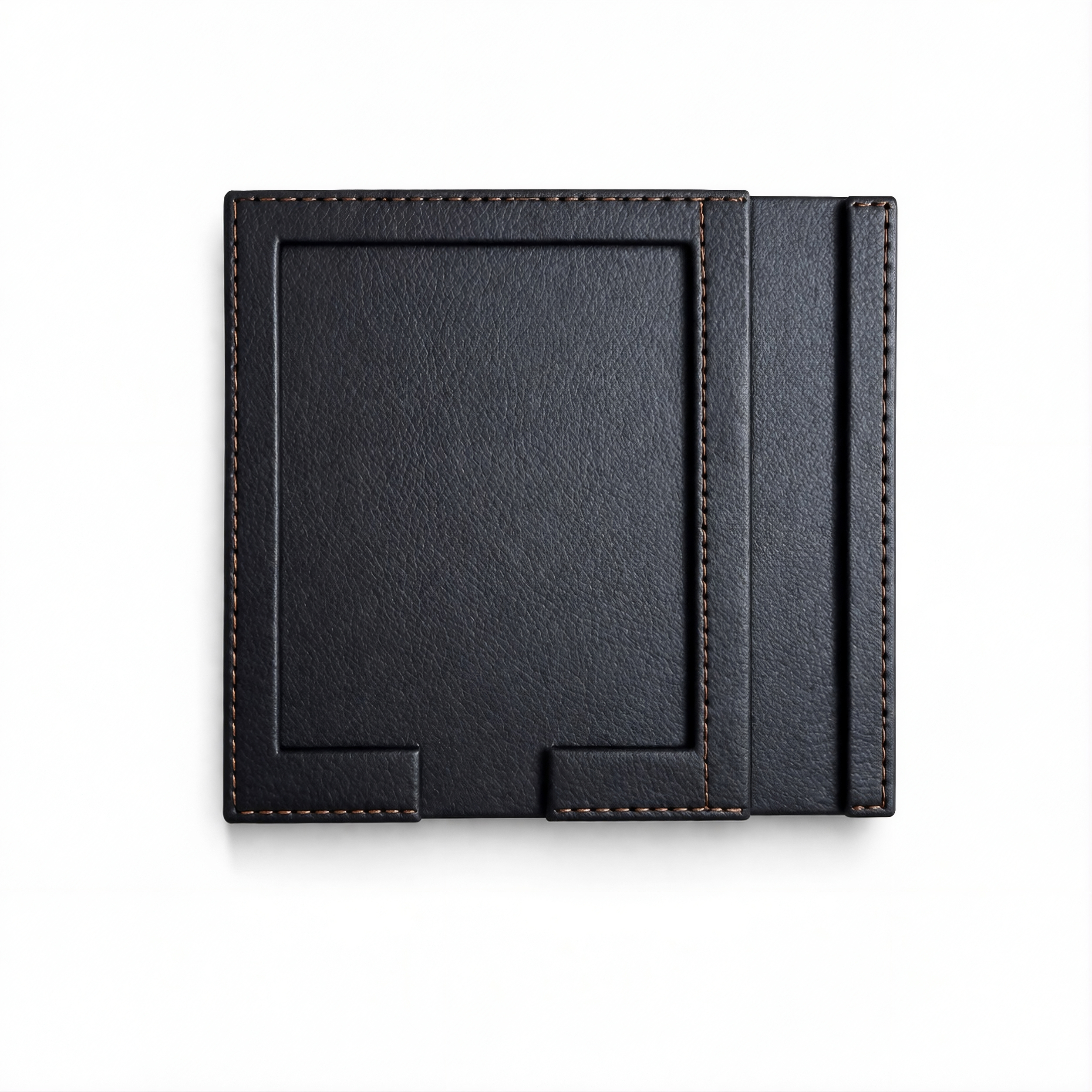 Leather Desk Organizer Pad with Card Slot Luxury Leather Desk Mat with Holder Leather Table Organizer for Hotels & Offices Executive Leather Desk Pad with Card Pocket Leather Writing Pad with Card Holder